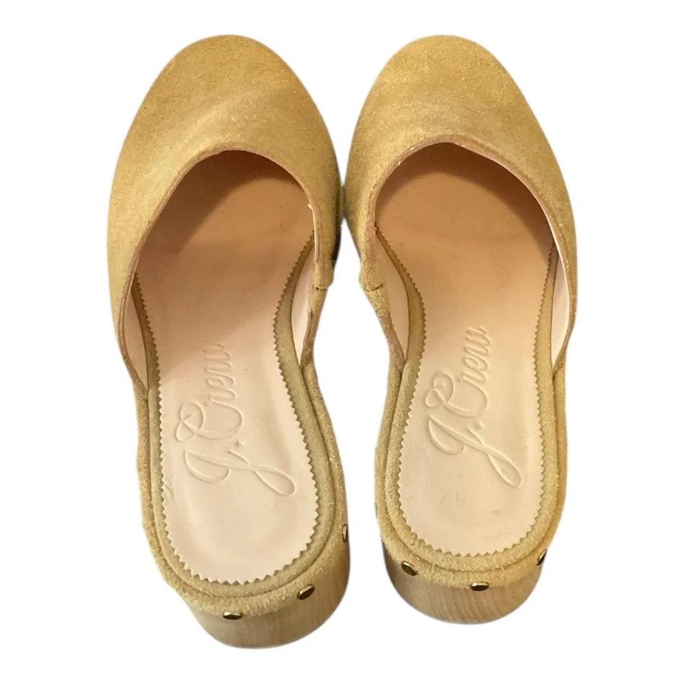 Women’s J.Crew Dakota clogs in suede, size 7.5
